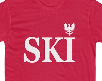 Buffalo Polish Ski Classic Buffalo New York Unisex Cotton Crew Tee