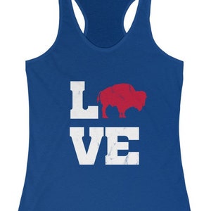 Buffalo Bills Mafia Tank Top Racerback - Women&#39;s Ideal Racerback Tank