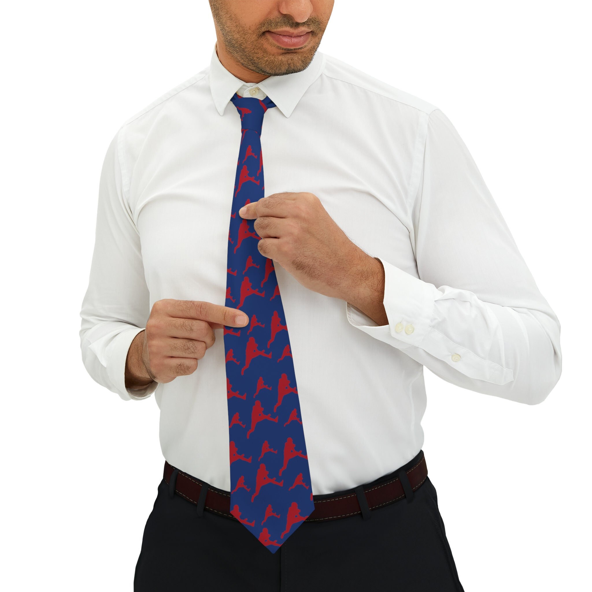 Buffalo Mafia Josh Jumping Men's Necktie