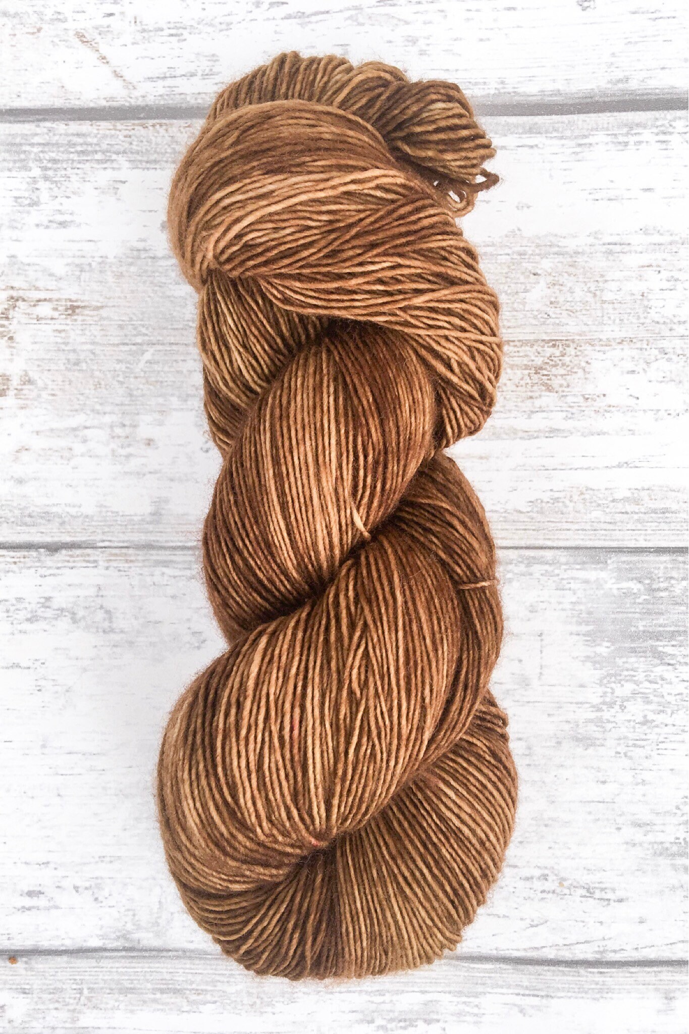 COFFEE Hand Dyed Semi Tonal Yarn Brown Coffee Toffee | Etsy