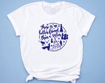 anna and elsa sister shirts