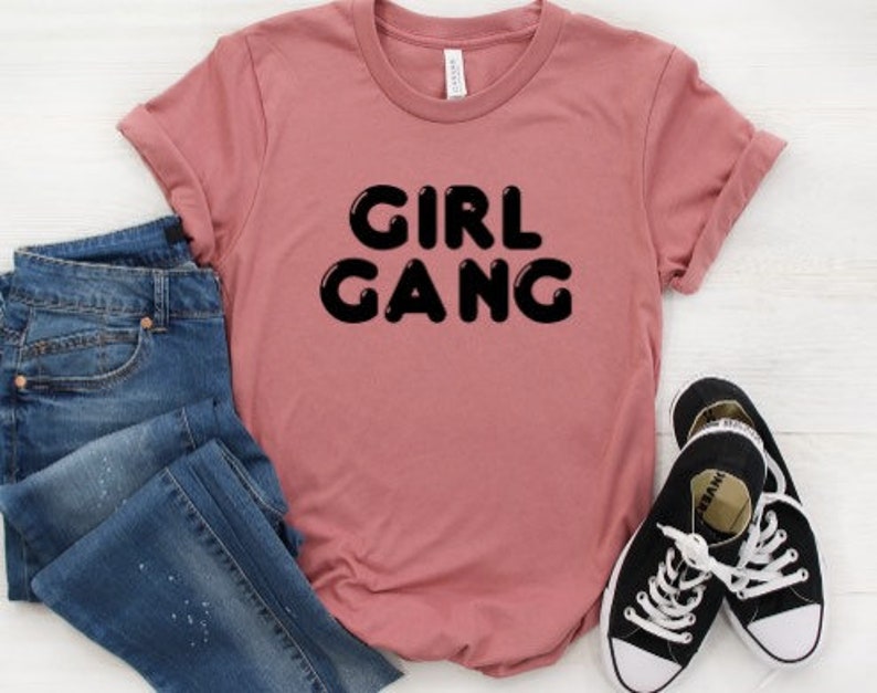 Girl Gang Shirt Girl Gang Tshirt Girl Gang TShirt Women Etsy.de
