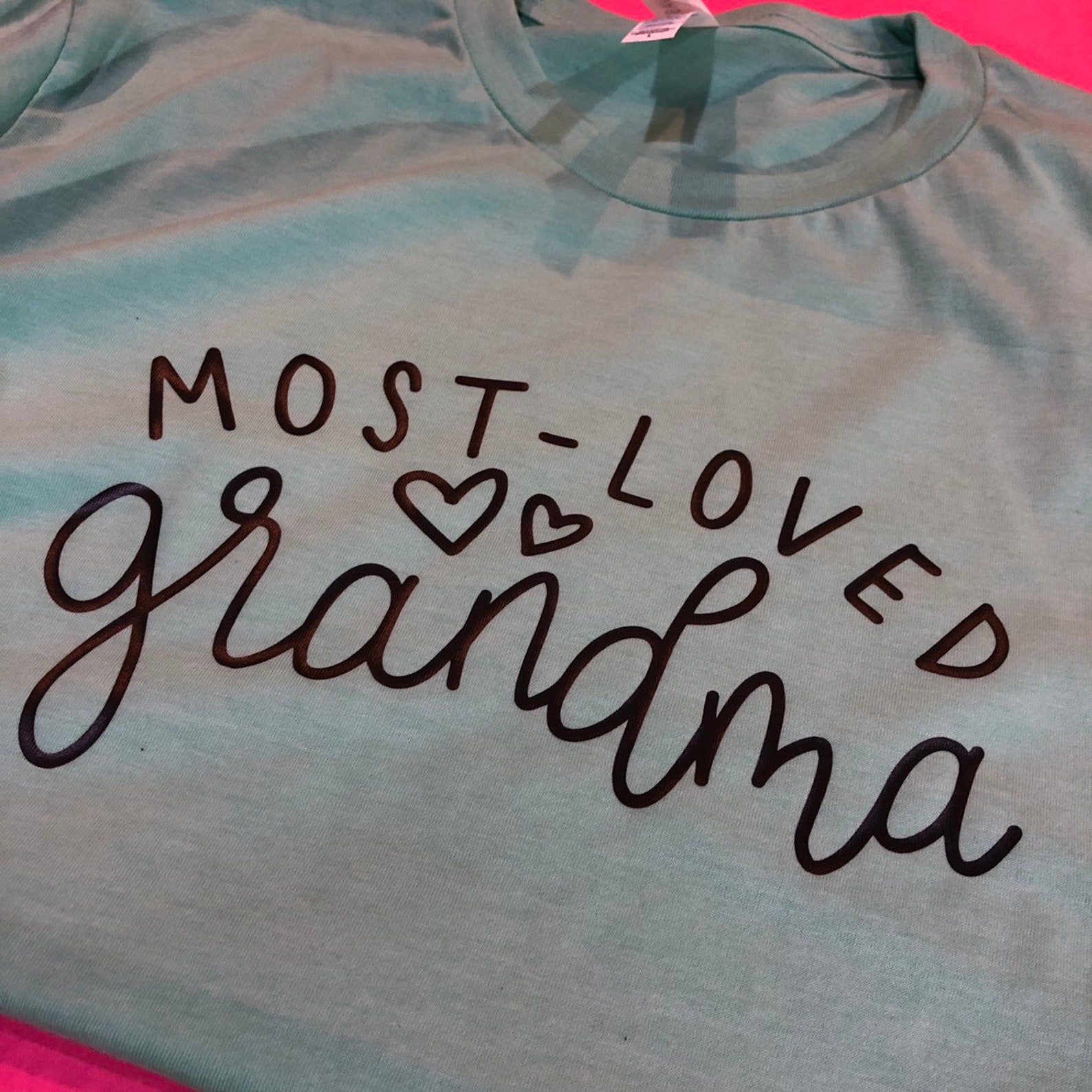 Most Loved Grandma Shirt Grandma Shirt Grammy Shirt Grandma Etsy