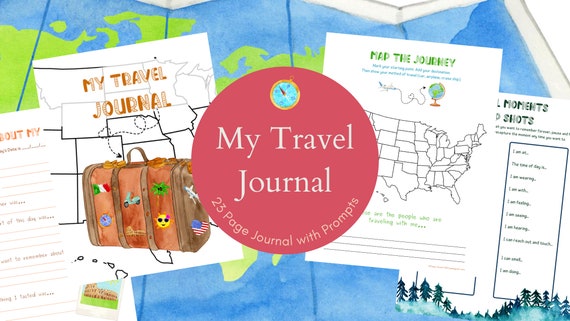 Printable Travel Journal | Etsy