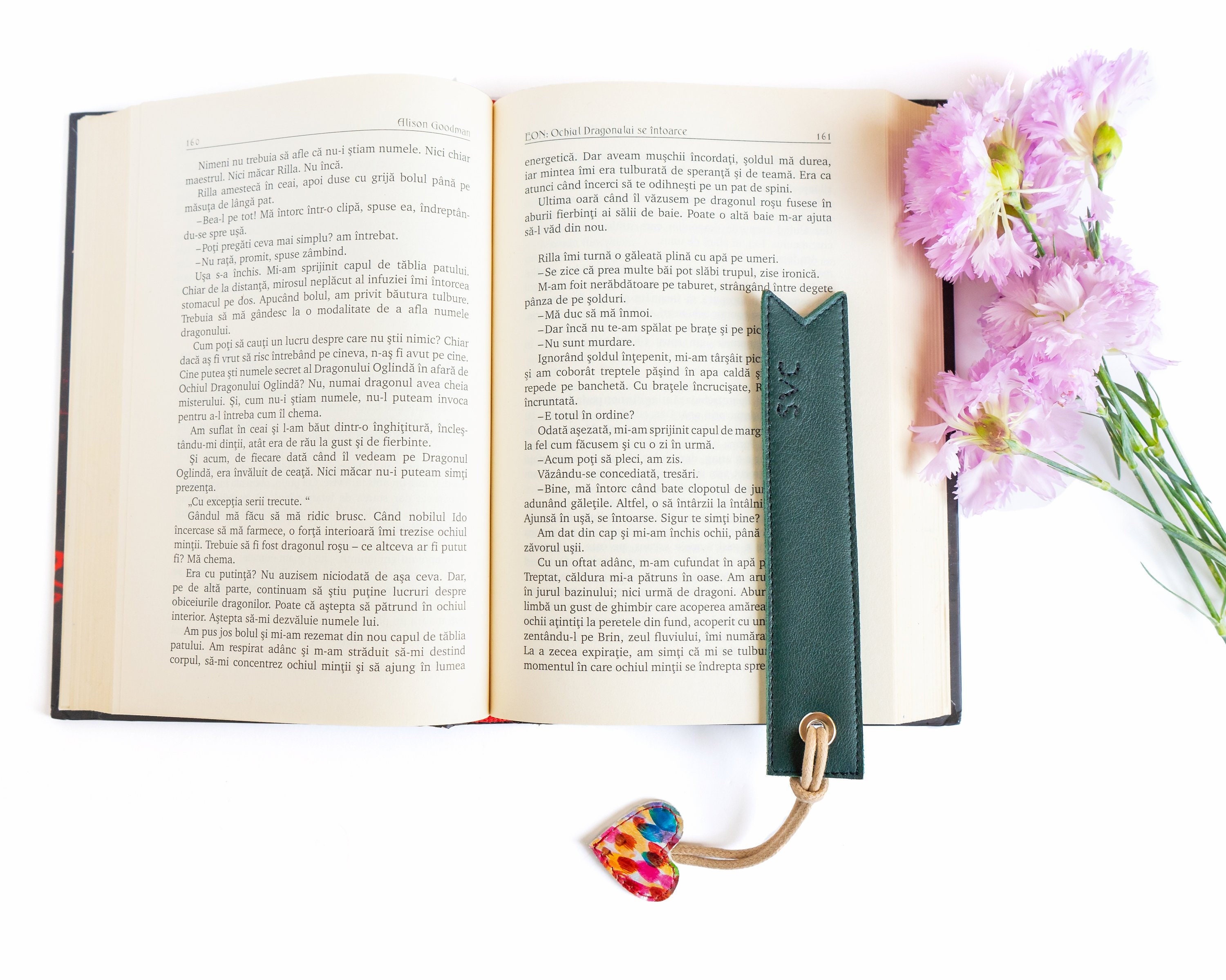 Personalized Leather Heart Bookmark Graduation Gift Sister Etsy