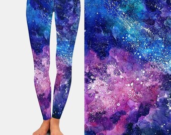 space yoga pants