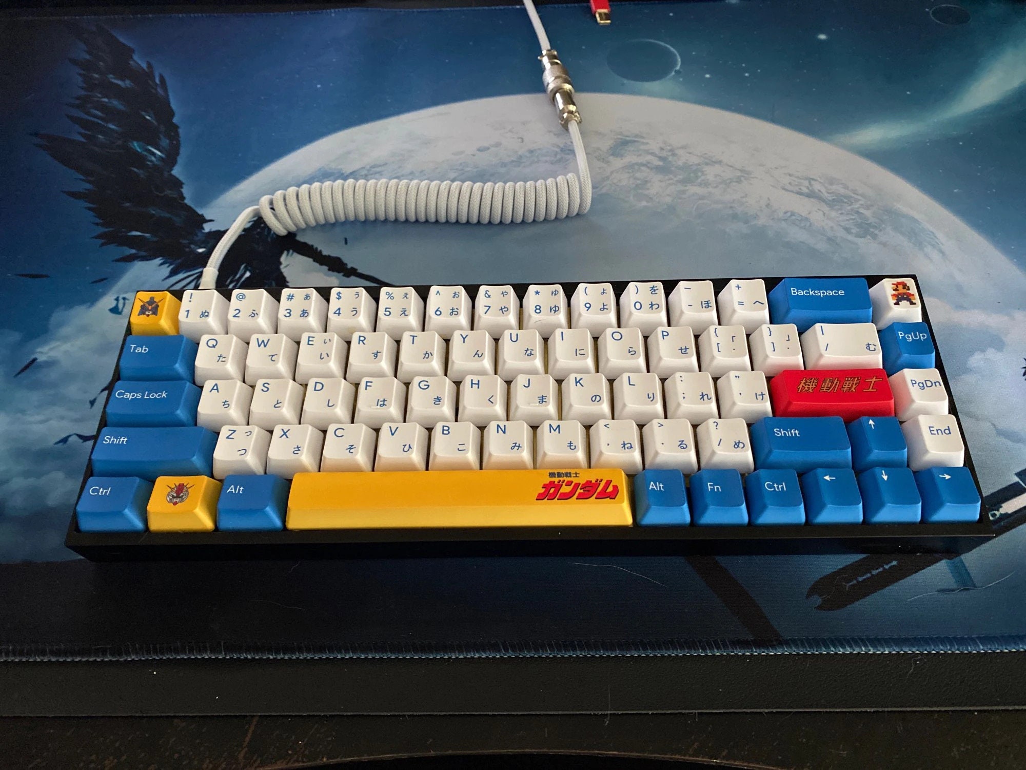 Mobile Suit Gundam Keycaps Set Anime 117 Pcs MX Switch Etsy