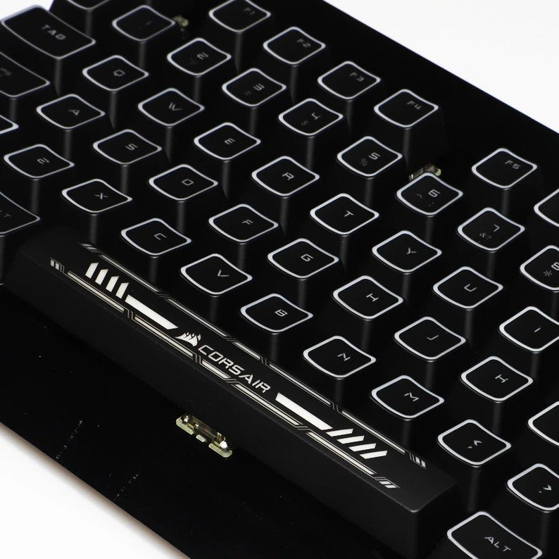 Cool Backlit Corsair Keycaps Set Rgb K70 K95 Custom Mechanical Etsy Denmark