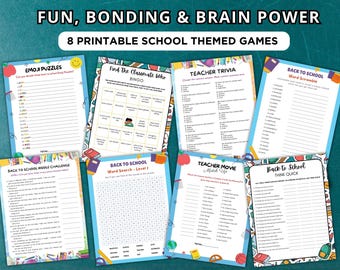 Back to school games bundle, First week of school activities, Middle school games, Get to know your kids games, Classroom icebreakers