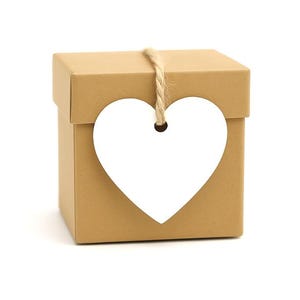 25 White Heart-labels