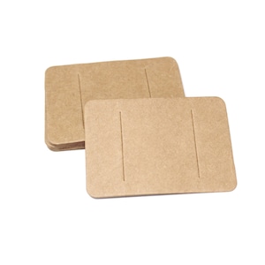 Cartonnettes pour barrette
