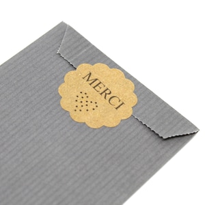 Stickers "MERCI" rosace