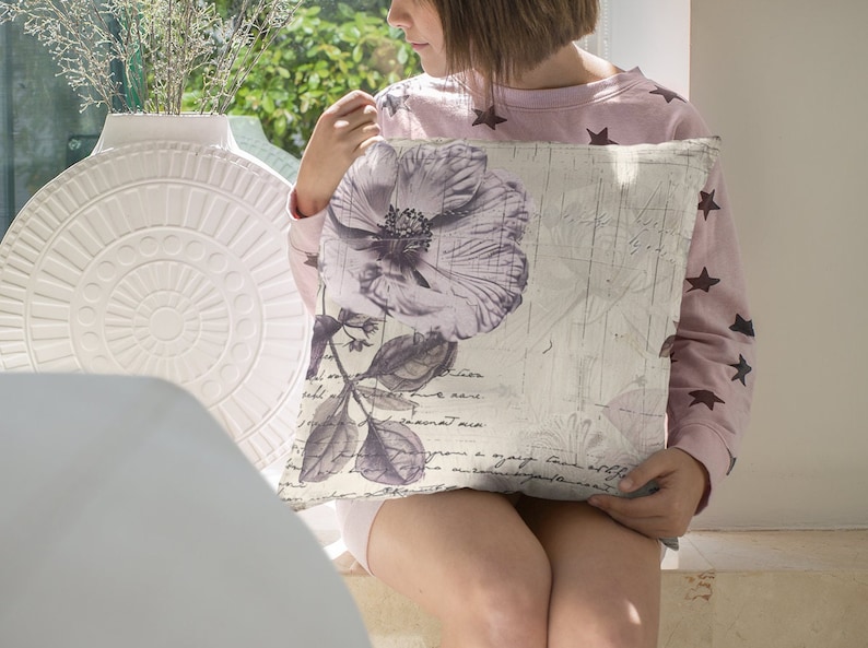 STANDARD PILLOW CASE SET - LAVENDER LOVE