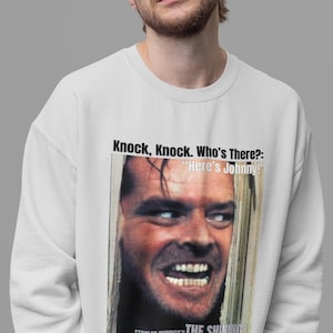 Jack Torrance Sweatshirt - The Shining movie gift - Perfect Halloween Gift for Horror Movie Lovers - Classic Horror Film gift