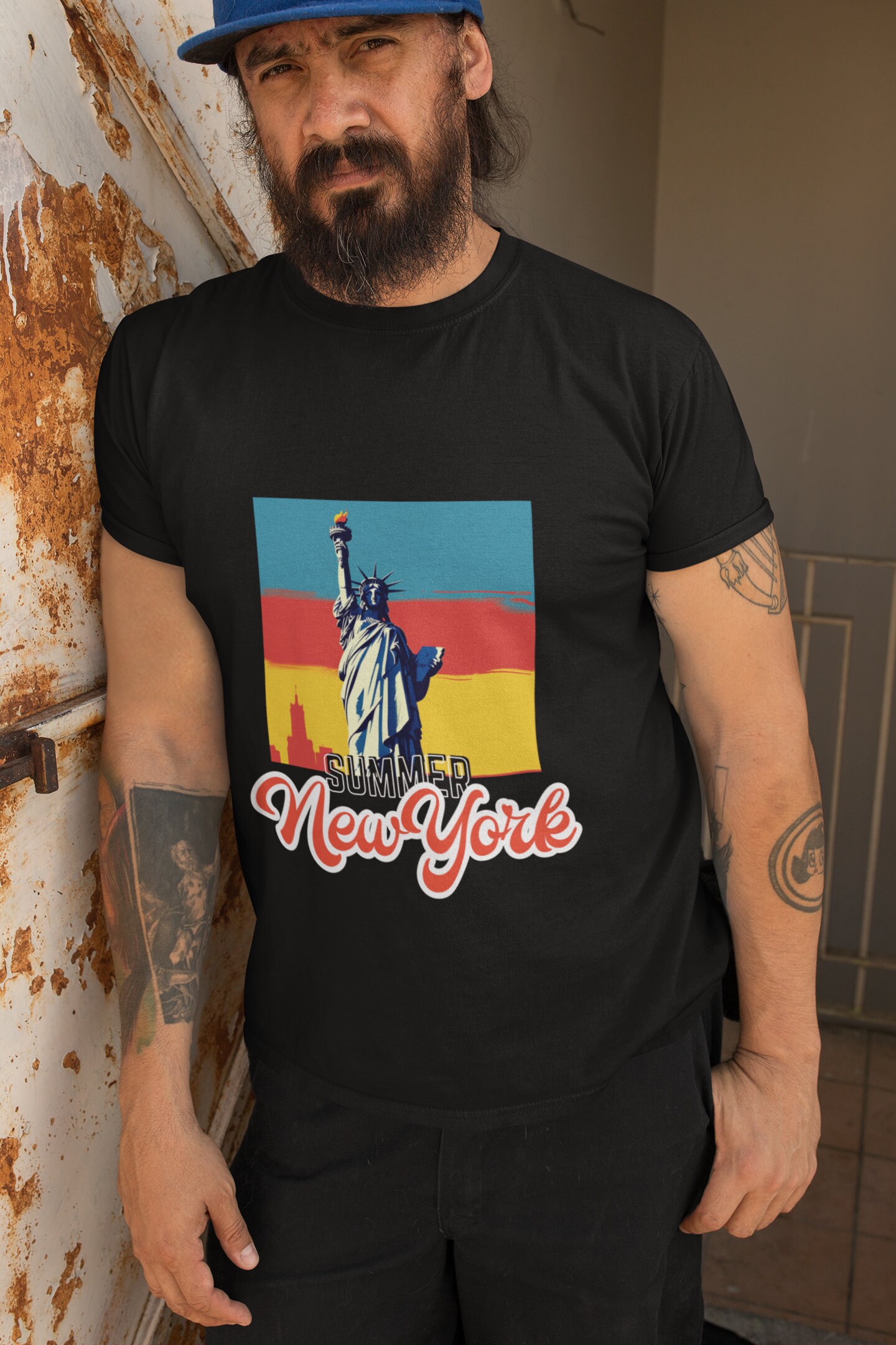 New York City Shirt, Summer in New York City, Retro Vibe