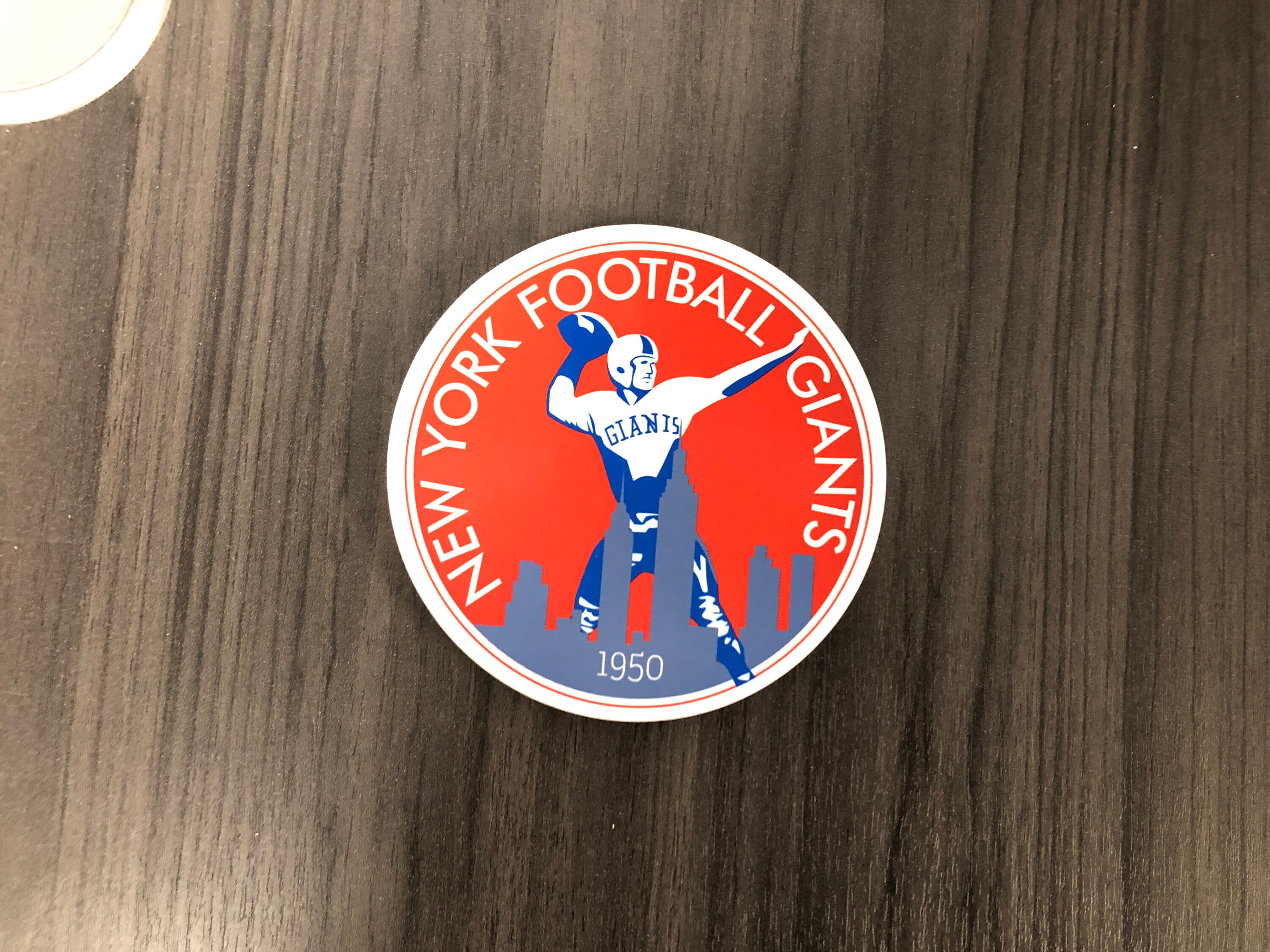 Vintage New York Giants Sports Coasters/Man Cave/Nueva Etsy España