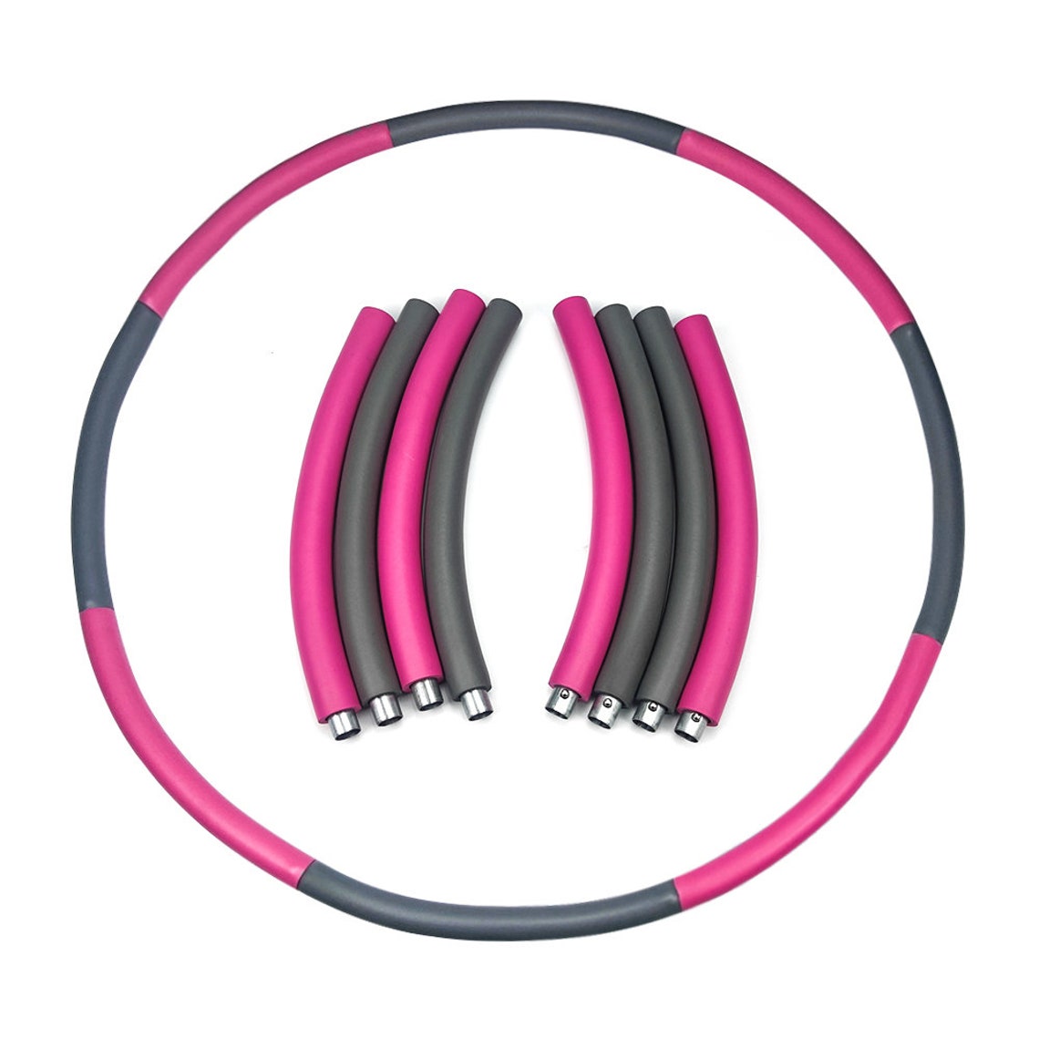 Weighted gym hula hoop 1.2kg fitness exercise abs foam padded Etsy