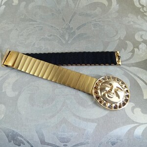 Goldtone Link Belt - Etsy display picture 1