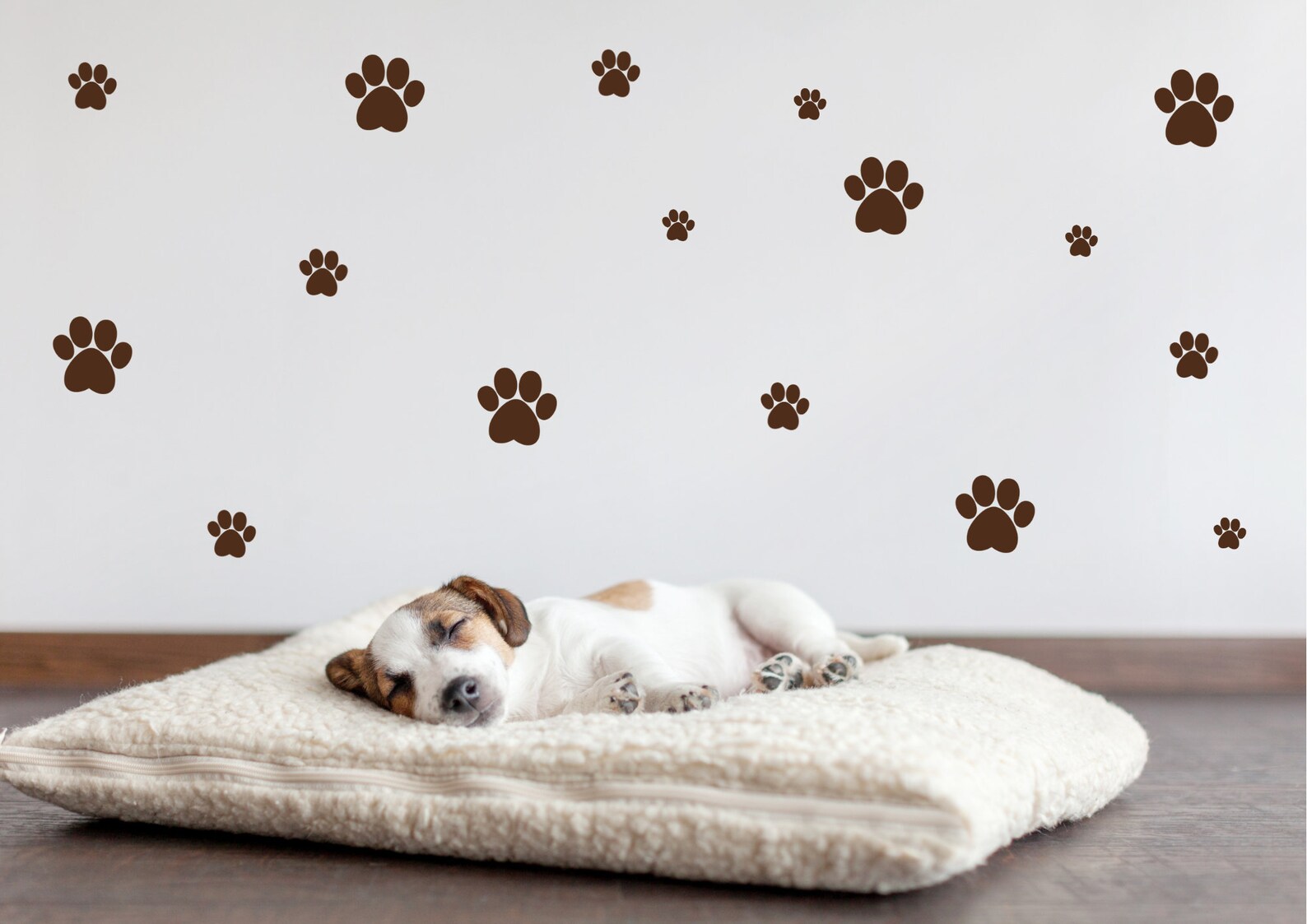 Dog Paw Print Vinyl Wall Sticker Paw Print Stickers for Wall Etsy