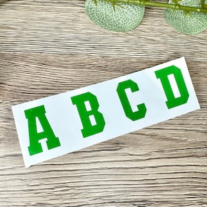 Autocollants Lettre | Sticker initial personnalisé | Sticker initiale en vinyle | Sticker verre à vin | Sticker boîte cadeau | Sticker pour ordinateur portable | Sticker valise
