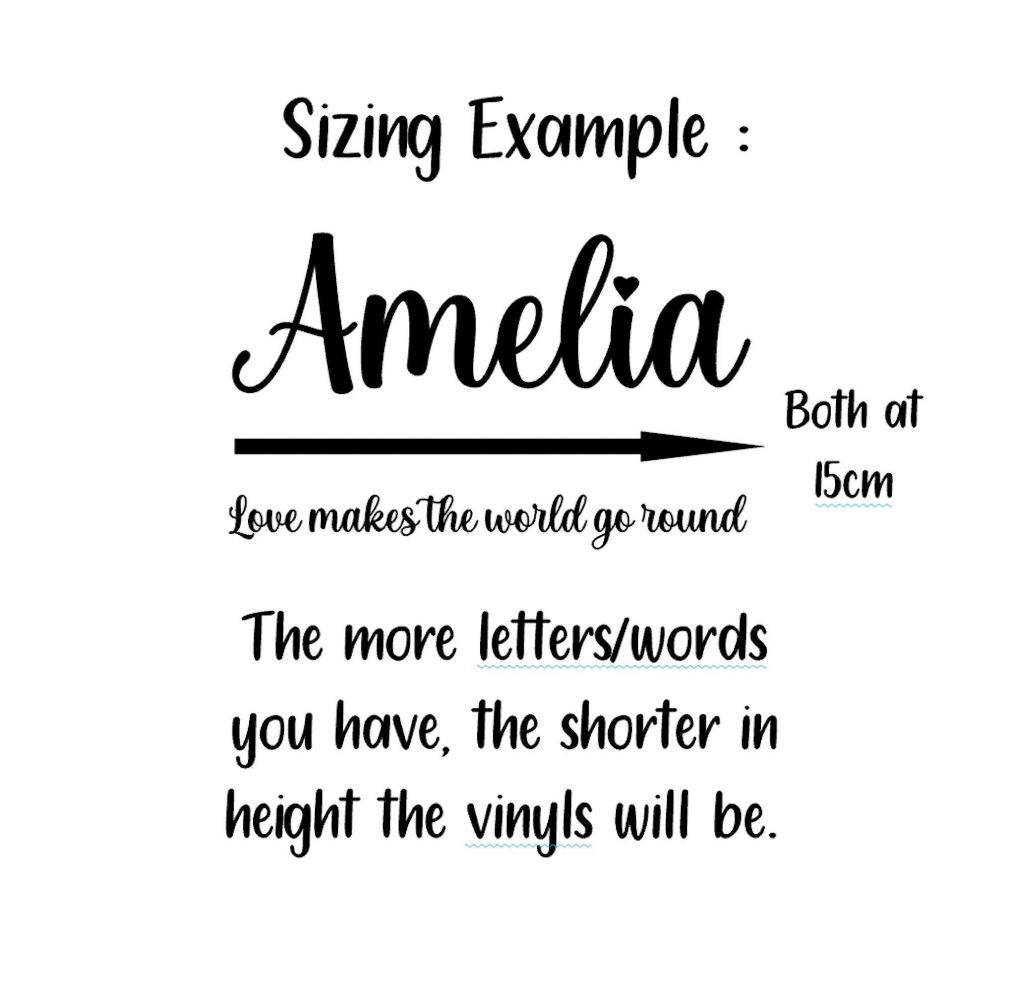 DIY Custom Vinyl Sticker 10cm 80cm Wide Personalised Etsy UK