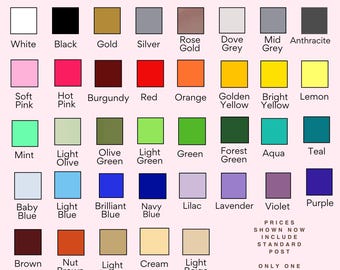 A4 Self Adhesive Vinyl Sheets | Sticky Back Plastic | Sticky Back Vinyl
