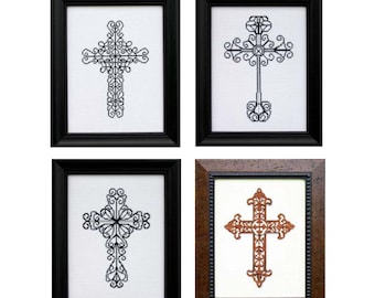 Téléchargement PDF - Collection Croix traditionnelles 1 grilles de point de croix