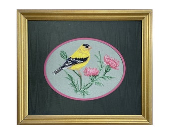 PDF - Goldfinch and Thistle cross stitch chart download