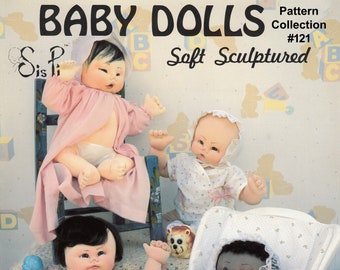 Sis-Pi Soft sculpture baby doll patterns