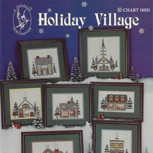 Holiday Village Counted Cross Stitch Charts download