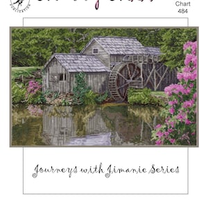 Mabry Mill Counted Cross Stitch Chart