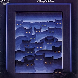 PDF - Smoky Mountain Cats Kreuzstichvorlage Download