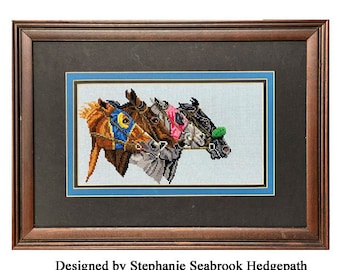 Thery're Off Horse Counted Cross Stitch chart download