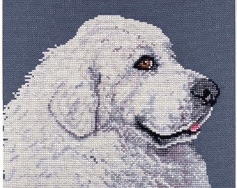 Cross Stitch Great Pyrenees Chart Download