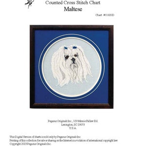 Download Cross Stitch Maltese Chart