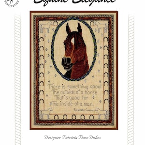 Télécharger la carte de point de croix Equine Elegance