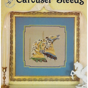 Carousel Steeds cross stitch chart download