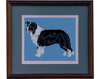 Border CollieFull Body Counted Cross Stitch Kit by Pegasus Originals