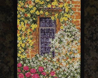 The Gatekeeper's Window Cross stitch chart PDF download