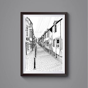 Ashton Lane, Glasgow, signed prints