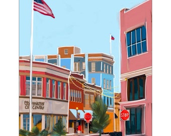 The City Beautiful | Laurel, Mississippi, Home Town Wall Art