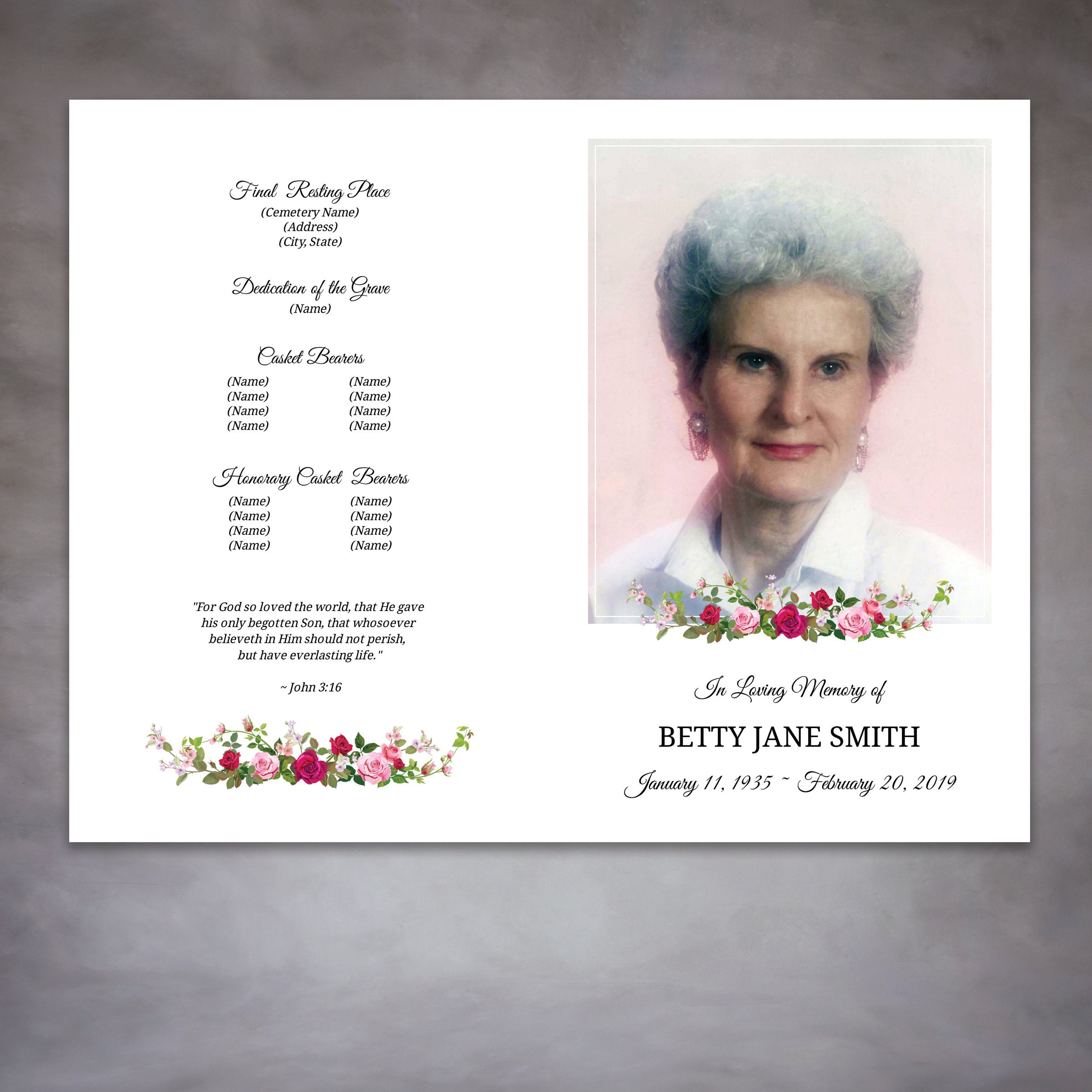 Lds Funeral Program Template Portal Tutorials Lds Funeral Program Template Portal Tutorials