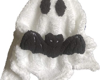 Spettrale, Halloween, Fantasma di Pasqua Winston il fantasma peluche, cuscino fantasma, fantasma sherpa, decorazione di Halloween