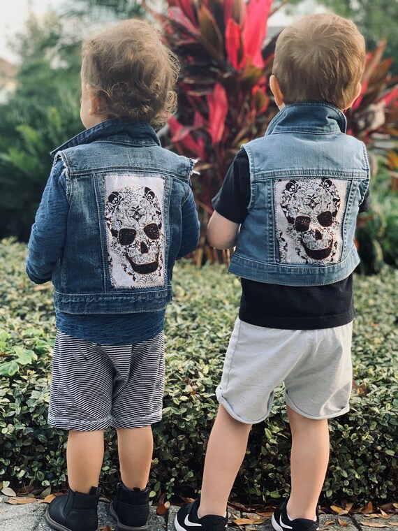 custom denim vests