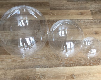 Clear Bubble Balloons - Fill Them Yourself! 10", 24" and 36"