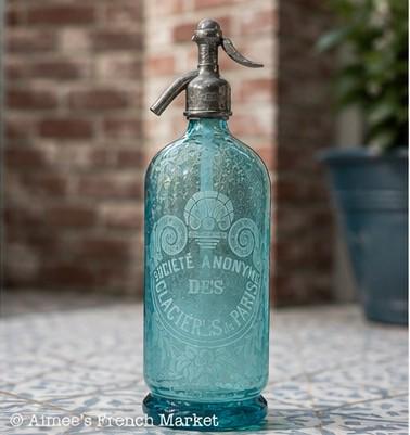 Seltzer Bottle Blue France - Etsy