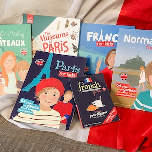 Kid's (or adult's) Books about France and French Language - 6 to choose from