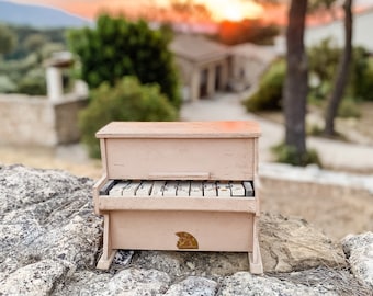 Rare French Vintage Toy Piano - c. 1940