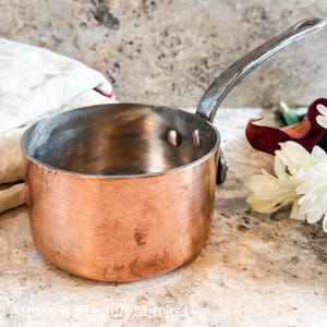 Vintage Copper Pot Made in France