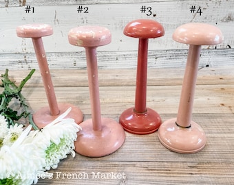 French Vintage Wood Hat Stands/Displays - Department Store, c. 1920-40s